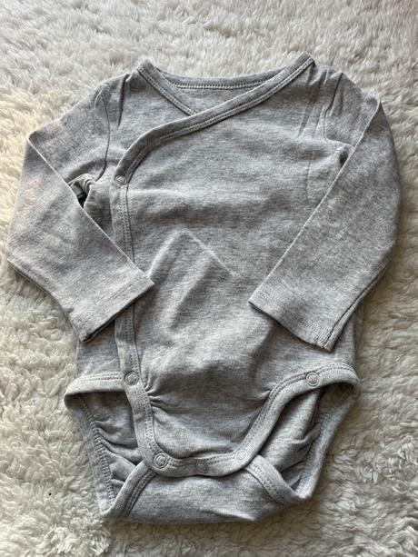 Bavlnene zavinovacie body 68 h&m, h&m,68