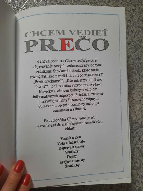 Chcem vedieť prečo - detská encyklopédia,