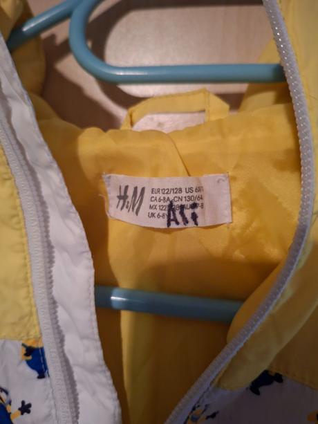 Detská vetrovka, h&m,128