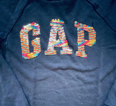 Mikinové šaty zn.gap č.134-137, gap,134