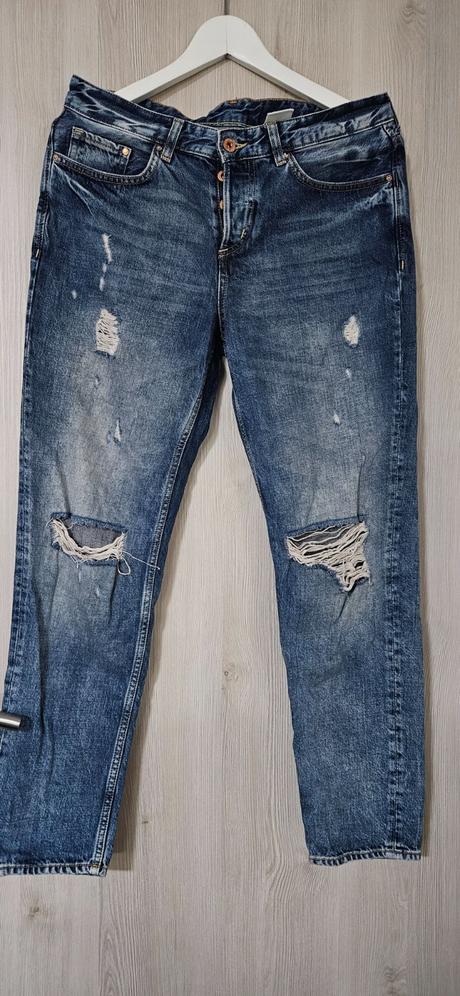 Potrhané rifle, h&m,28