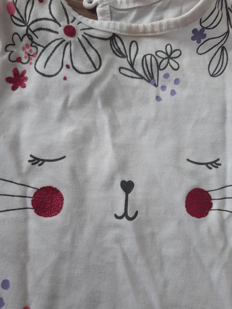 Dievčenské tričko, baby club,74