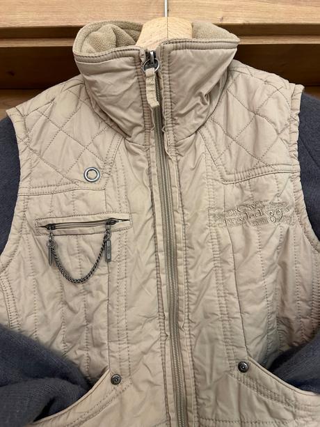 Luxusná prešívaná vesta, s