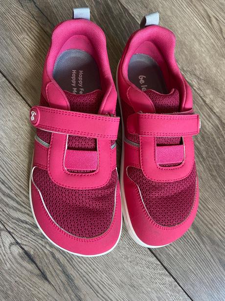Detské barefoot tenisky glade kids - dark pink, be lenka,34