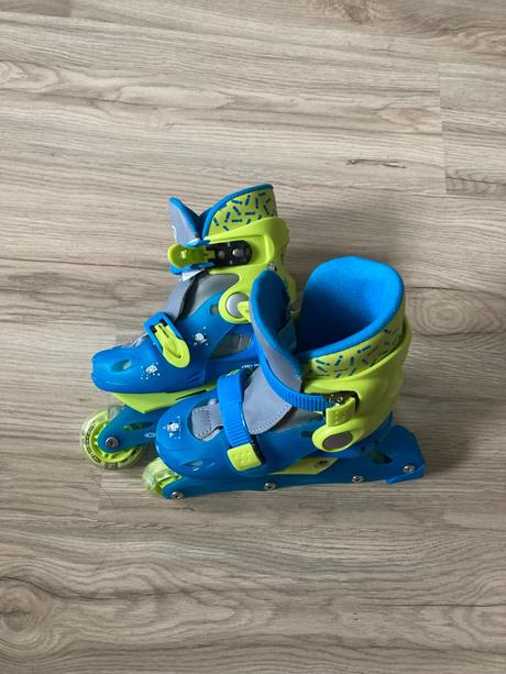 Detské kolieskové korčule worker trigo skate led, 26