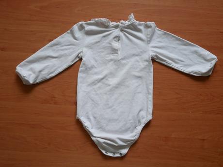 Elegantné body s golierikom, h&m,92