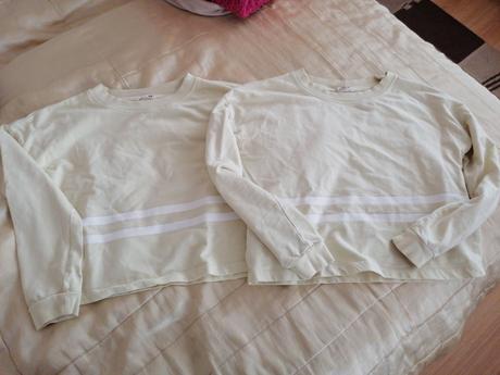 2 mikinky h&m - cena spolu, 146