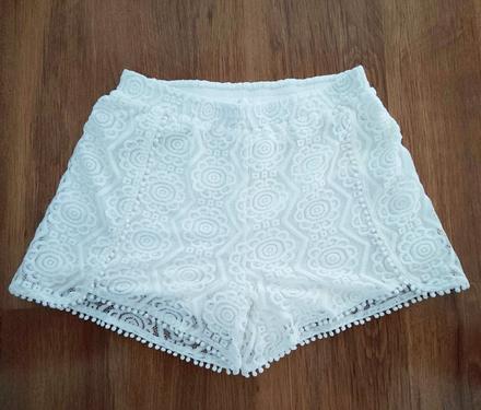 Čipkované šortky pastunette, s