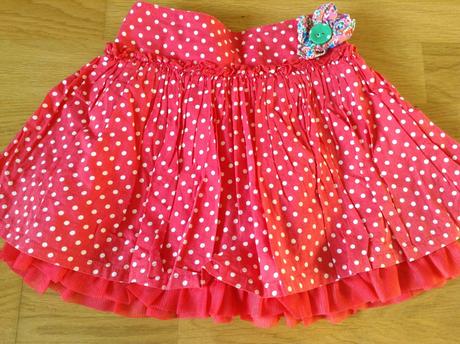 Červená suknička, mothercare,86