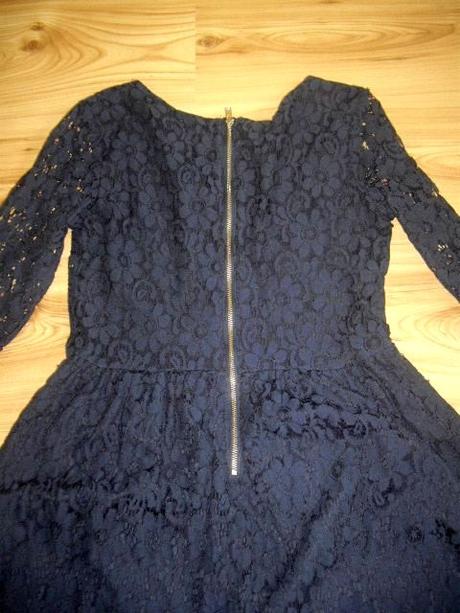 Čipkované šaty, h&m,146