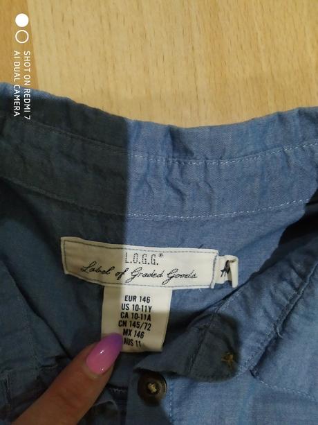 Rifľová tunika, h&m,146