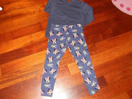 Tričko a legínky na 5-6 rokov, disney,116