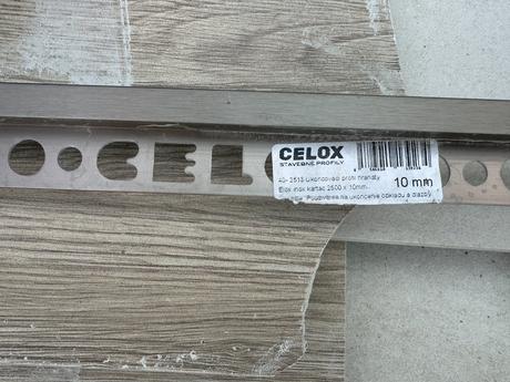 Ukončovacia lišta celox, 