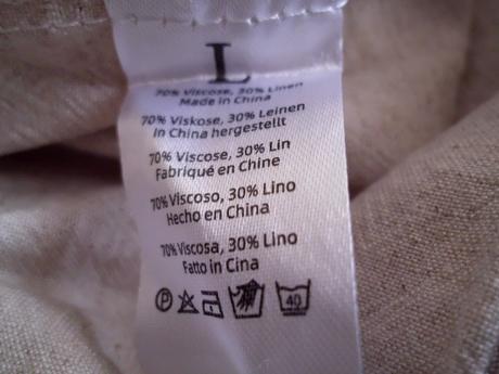 Širšie letné s ľanom, m