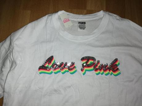Victoria secret love pink tricko, victoria's secret,s