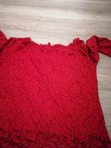 Čipkované tričko, xxxl