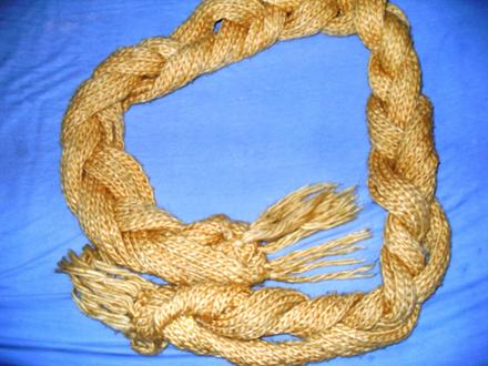 Mäkký a hrubý šáľ-  cca 225cm, 