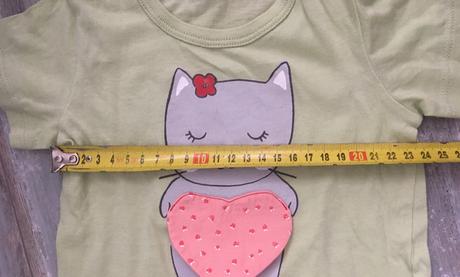 Tričko s mačičkou, benetton,68