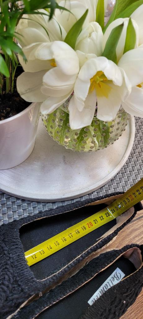 Háčkované espadril, 37