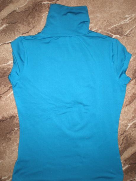 Elegantné tyrkysové tričko, xs