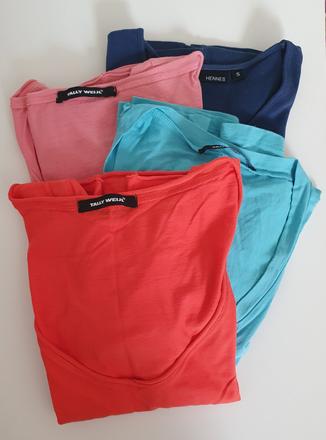 Tricka s dlhym alebo 3/4 rukavom - rozne, zara,s
