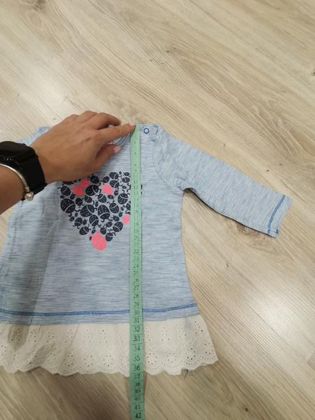 Dievčenské predĺžené tričko, dopodopo,74