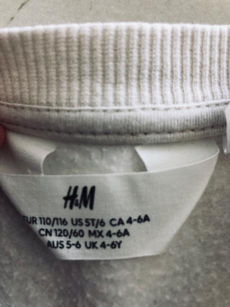 Mikina minnie, h&m,110