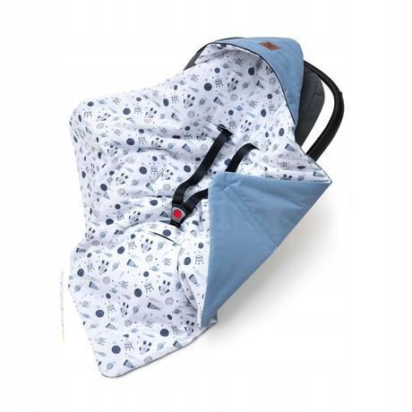 Teplá deka (fusak) do vajíčka/autosedačky, 