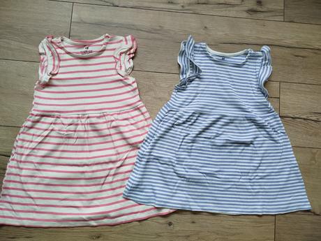 Šaty 2 ks hm, h&m,98