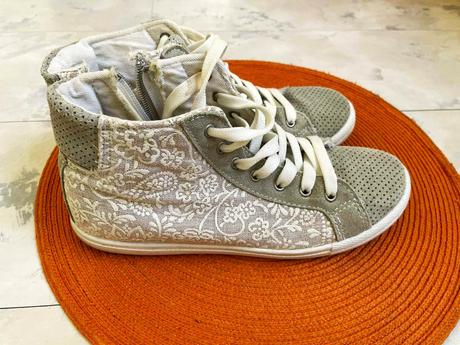 Ľanové kotníkové tenisky č. 37-37,5, 37