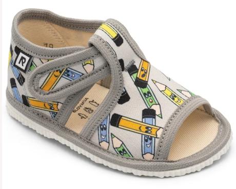 Rak ortopedické papučky ceruzky - skladom, rak,18 - 30