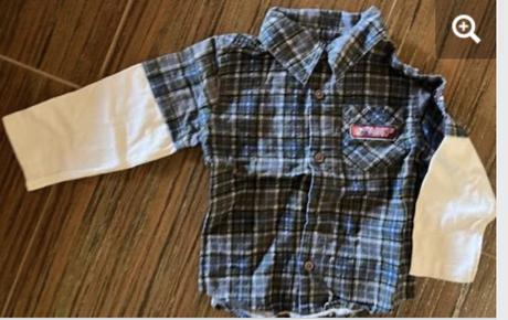 Flanelova kosela s bavlnenymi rukavmi, 86