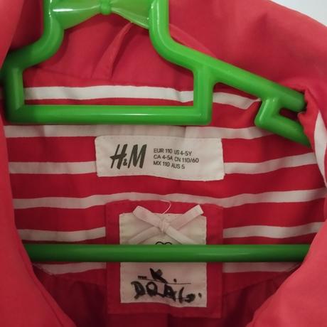 Dievčenský kabátik, h&m,104