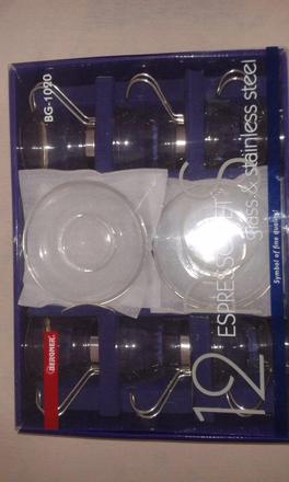 Šálky a podšálky - 12 ks sada, 