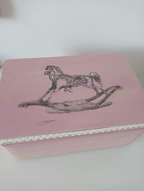 Drevené škatule na hračky, 