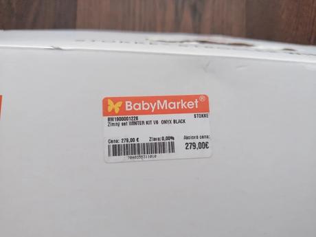 Winter kit stokke - onyx black + kožušina, stokke,stokke crusi / stokke trailz classic / stokke trailz terrain / stokke xplory v6