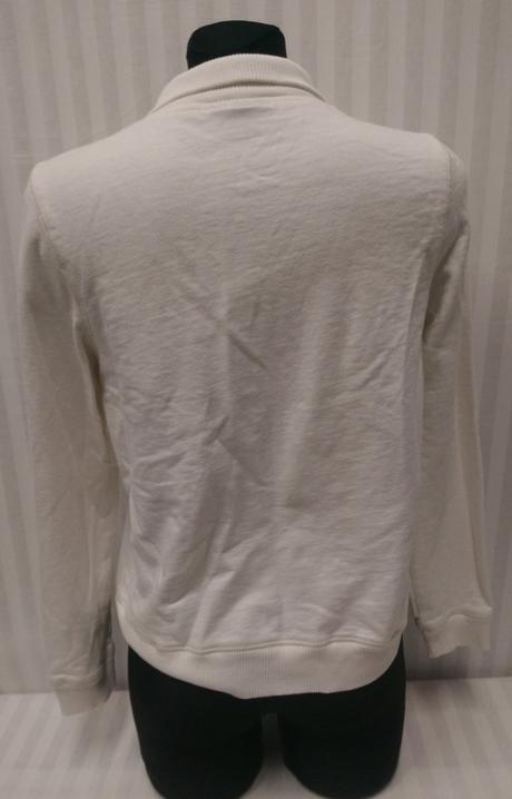 Dámska biela mikina na zips, biaggini, m, m