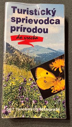 Kniha - turistický sprievodca prírodou,do vrecka,