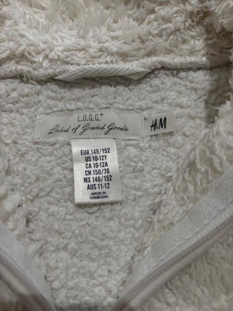 H&m - teplucka mikinka, h&m,146