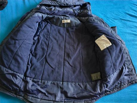 Tmavomodrá zimná bunda 122 h&m, h&m,122