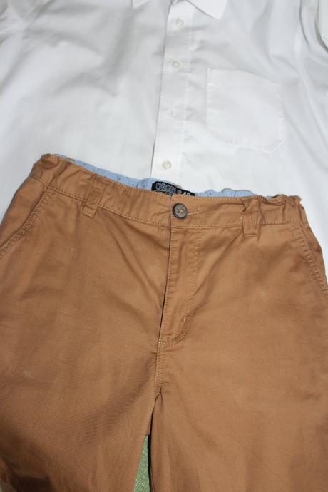 Hnedé kraťasy, h&m,134