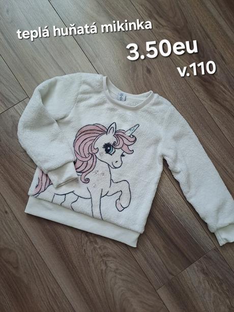 Huňatá mikinka, 110