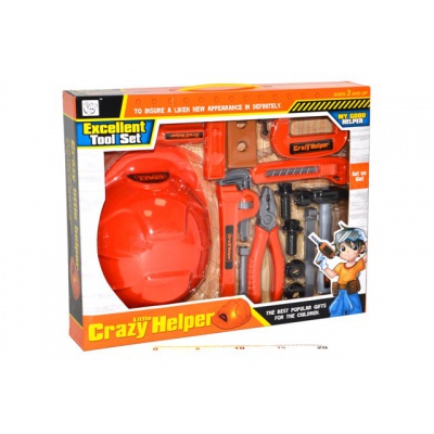 Set náradia s prilbou, 