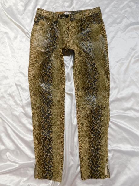 Luxusne damske kožene nohavice, 38