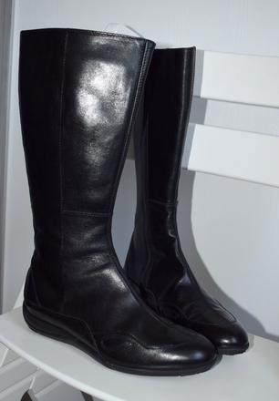 Kožené čižmy samsonite veľ. 37,5, 37