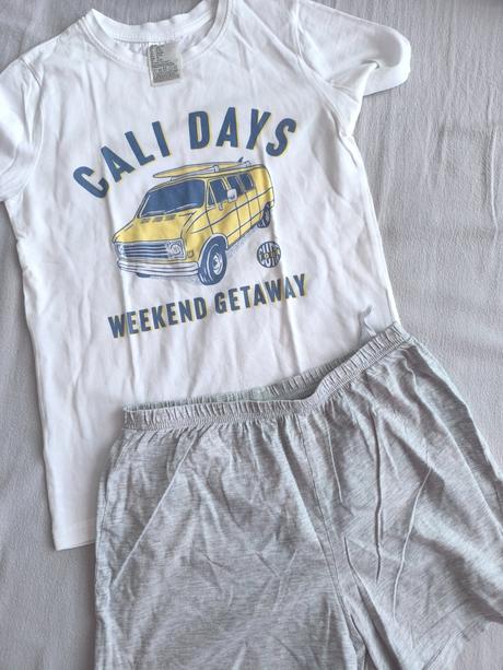 Krátke pyžamo, h&m,134