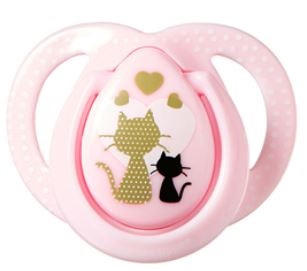 Tommee tippee cumlík silikónový c2n moda pre dievč, tommee tippee