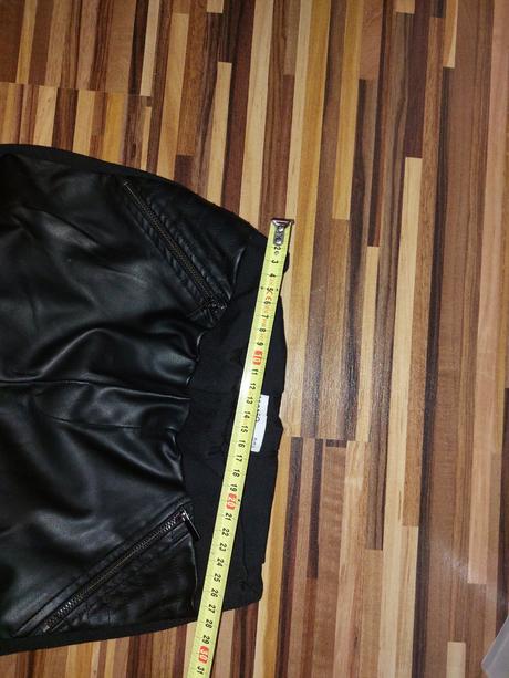 Kožené leginy, mango,s