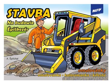 Omaľovanka a5 stavba,