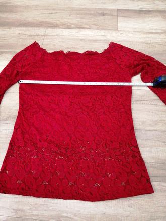 Čipkované tričko, xxxl